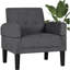 Fauteuil capitonné de 28,47 po Binstead-1897853196