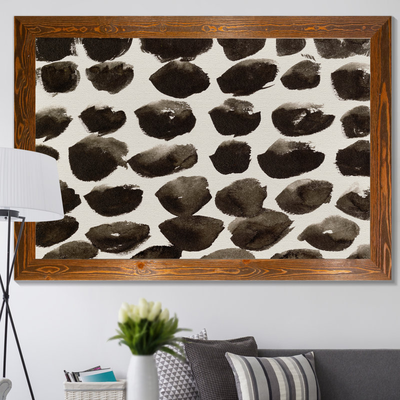 « dots imperfection i » par paul cezanne-reproduction de photo encadrée, H 28 po x l 38 po x 1,25 po