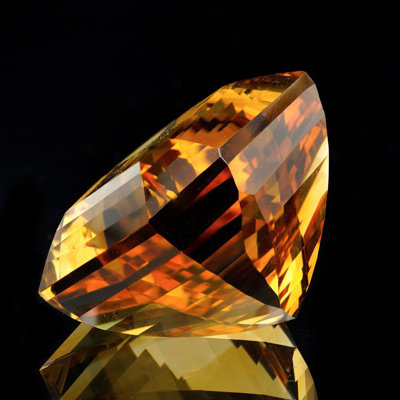 279.7 Carat Trapezoid Cut Citrine From Brazil