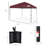 Best Choice Products Easy Setup Pop Up Canopy W/ 1-Button Setup, Wheeled Case, 4 Weight Bags-99315083-99315078