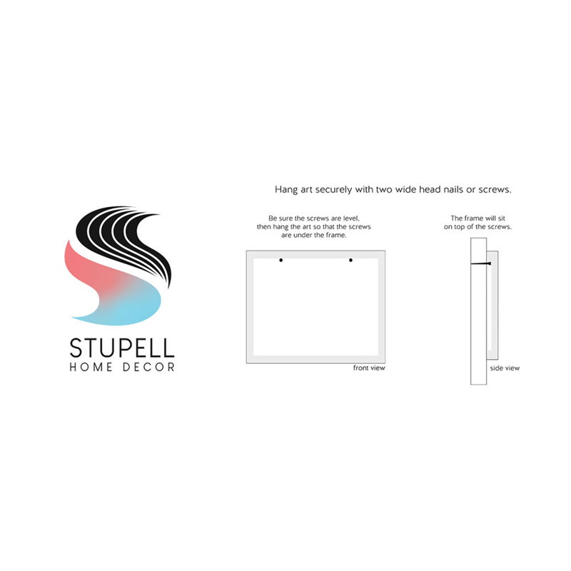 Stupell Industries " Vivid Abstract Botanical Plants " by Suzanne Allard Painting Print