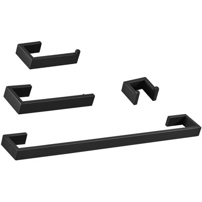 4 - Piece Bathroom Hardware Set