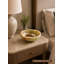 Bol décoratif en onyx naturel, récipient en pierre multicolore fabriqué à la main, objet décoratif pour table basse, entrée, étagère et décoration intérieure, 15 cm de diamètre et 5 cm de hauteur
