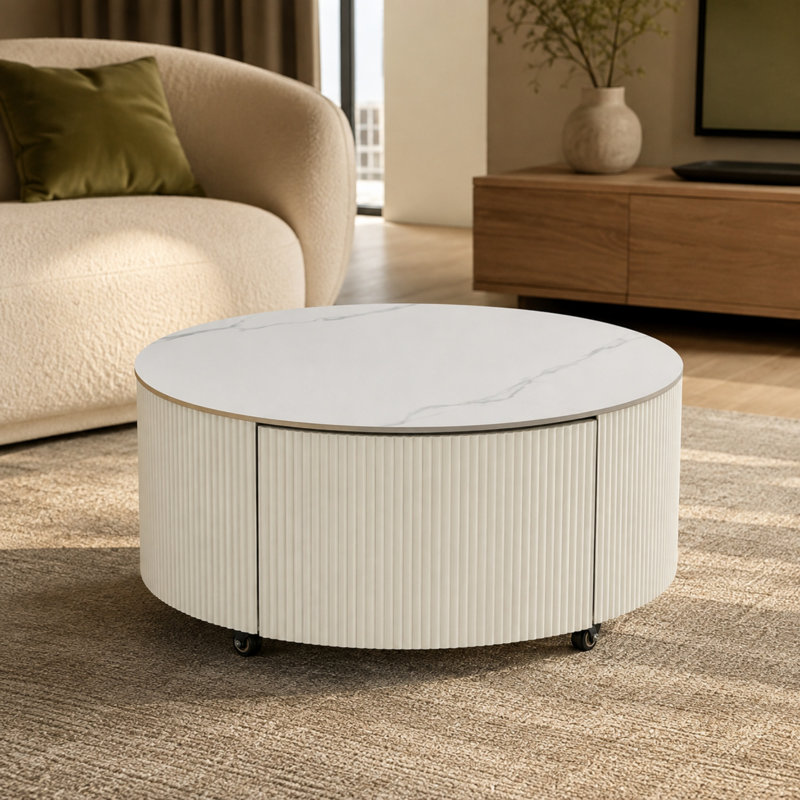 Coffee Table, Blanc
