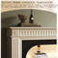 Foyer en bois massif beige et noir-117501191