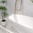 65" x 30" Freestanding Solid Surface Soaking Bathtub with Pop-Up Drain & Overflow, CUPC Certified, Elegant Design for Modern Bathrooms-121834083