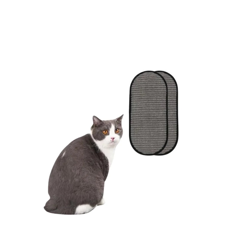 Petpals Replacement Scratching Mat - 14"h, Two-pack, Replaceable, Sisal Scratching Pad