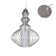 Luminaire suspendu géométrique 1 lumières simple Thom