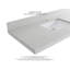 Meuble-lavabo simple 36 po avec comptoir en quartz Aberdeen-101128725