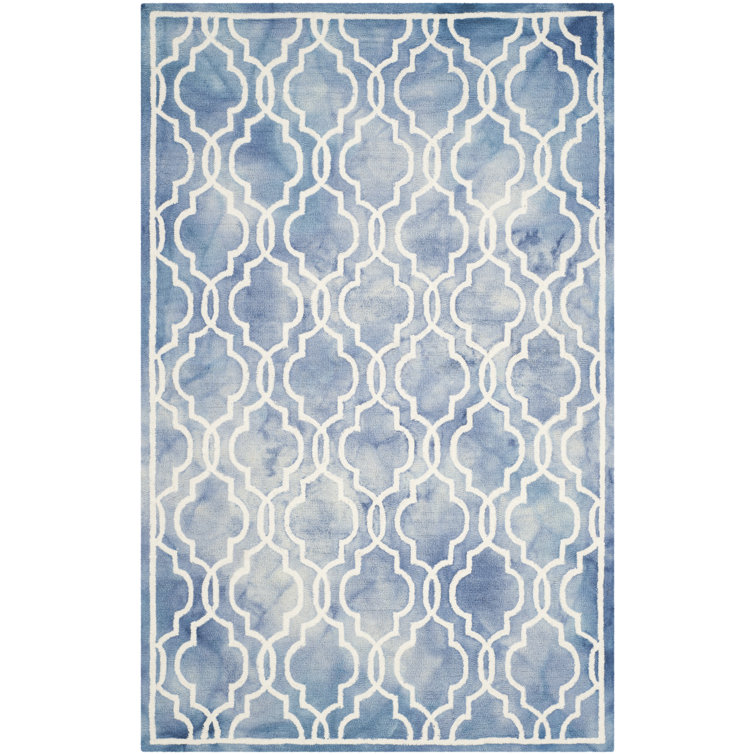 Deemer Hand Tufted Wool Geometric Rug