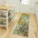 SantaCruz Blue/Green Traditional Floral Area Rug