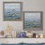 Seabird Beach I - ensemble de 2 peintures sur toile encadrées-755364177-755364176