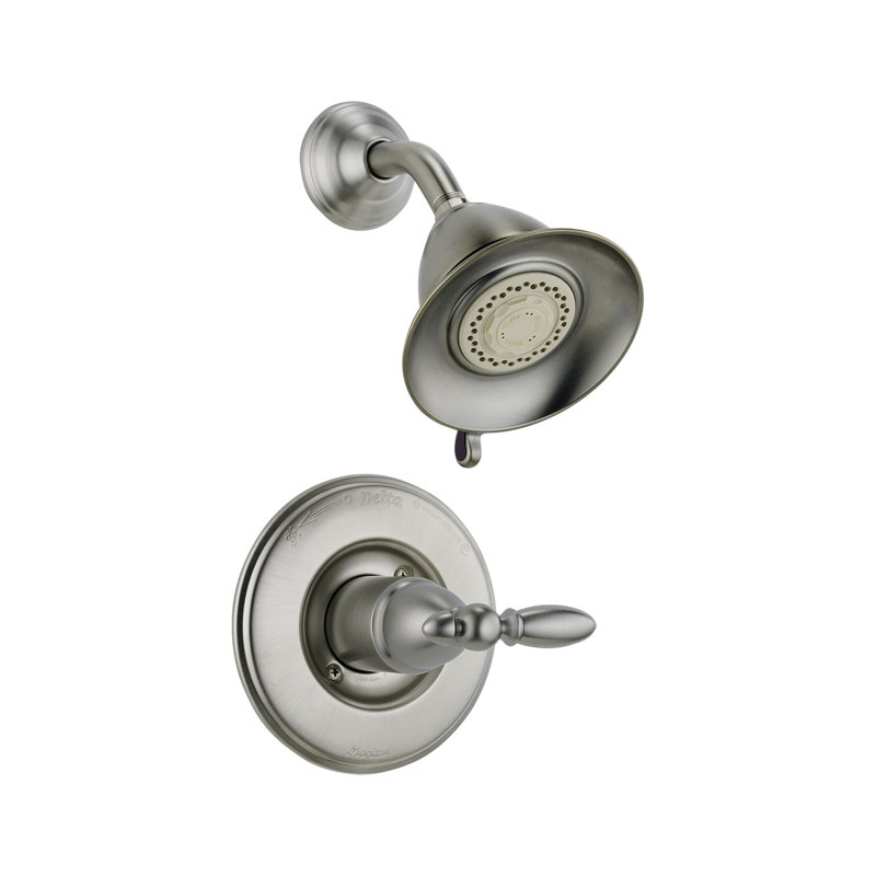 Victorian Pressure Balanced Shower Faucet Trim, Brilliance Stainless