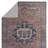 Beesley Machine Washable Blue/Dark Brown Rug-1855780296