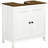 Floor Standing Under Sink Bathroom Dresser, Adjustable Shelf, Double Doors Feature Cabinet, Standing, Sink, Materials