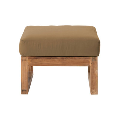 Repose-pieds avec coussin Sunbrella