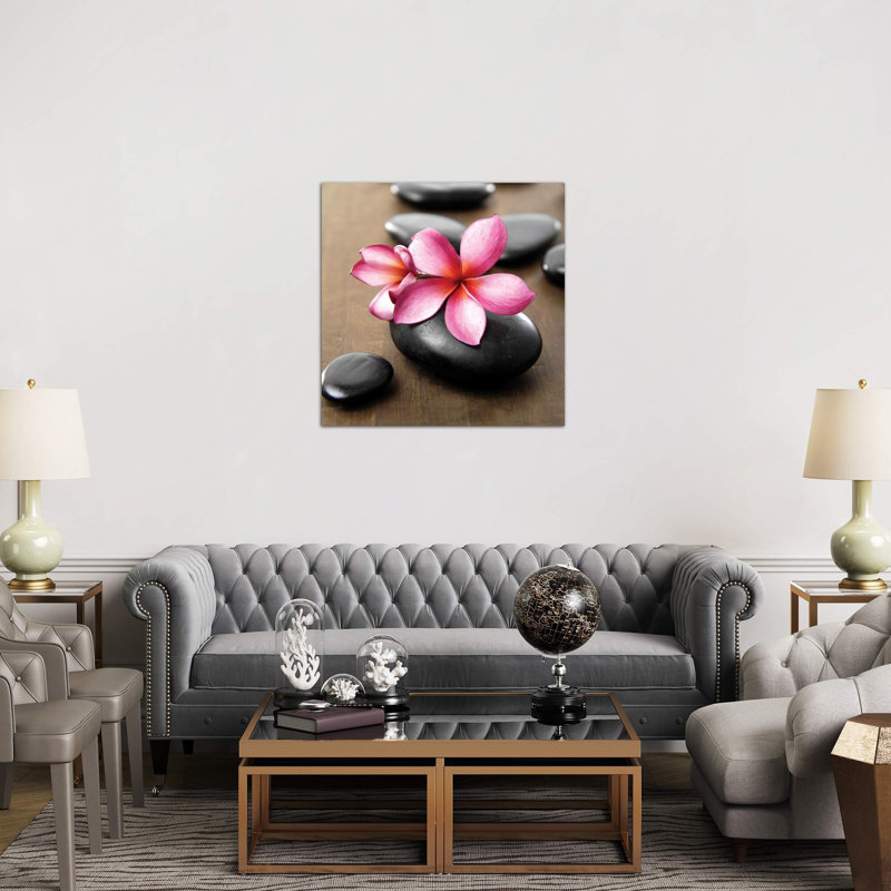 Zen Pebbles Iv by PhotoINC Studio - Wrapped Canvas Print, 45.72 cm H x 45.72 cm W x 1.91 cm D