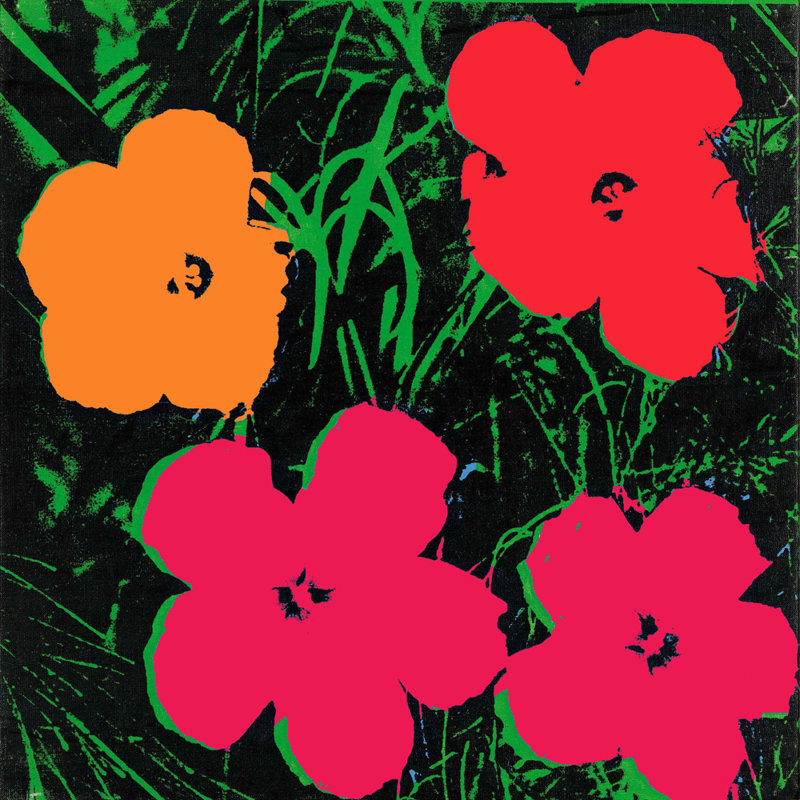 Flowers, 1964, 20'' H x 20'' W