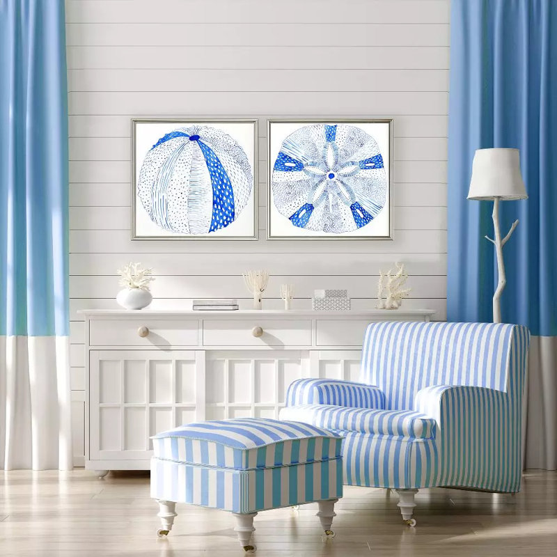 Indigo Shell II Set by Inspire Studio