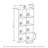57.91'' H X 30'' W 8-Cube Bookcase-1886272529
