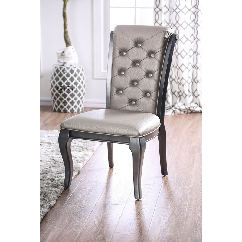 Chaise d'appoint transitionnelle l 22,4 po (2 / RCT), gris, Gris