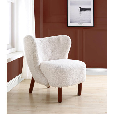 Fauteuil d'appoint en sherpa Teddy