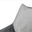 Fauteuil à billes Allea Velveteen avec accoudoirs, gris