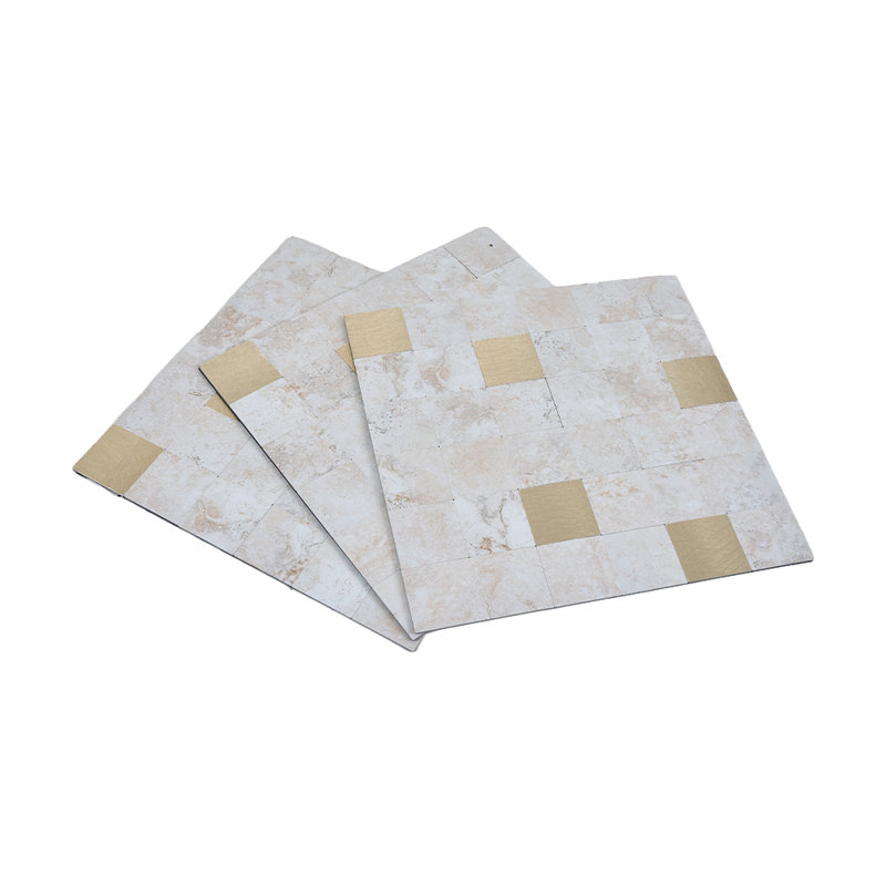 No Subject Wall Decals, Beige/Gold