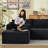 Cloud Sectional Sofa With L-shape Chaise, No Assembly Required, Modern Modular Sofa With Deep Seat-394818135