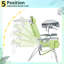 Chaise de plage inclinable en aluminium 15 po H 5 po avec sac isotherme et porte-gobelet-1152632175