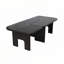 Table basse gigogne en bois 70,76 po