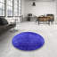 Tapis abstrait bleu-1499083230