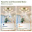 Ventilateur de plafond 32 po avec lumière et télécommande-73201069