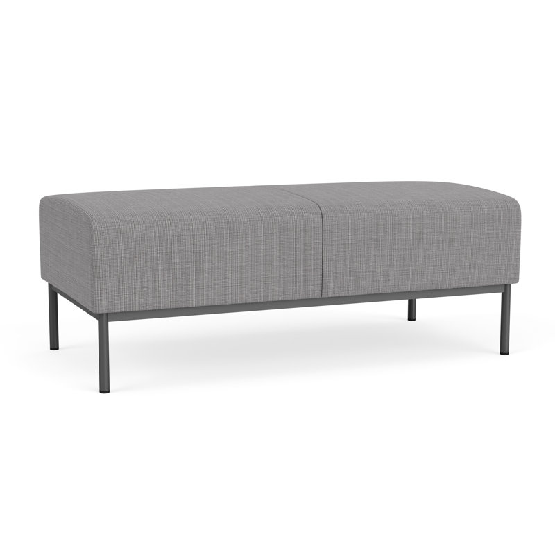 Banc de réception Darsey, Gris chambray, Gris anthracite