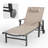 Outdoor Patio Chaise Lounge Set Of 2 With Wheels And Armrests-736968061