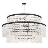 Minka Lavery Shimmering Elegance - 14 Light Chandelier In Sand Coal Finish