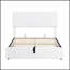 Lit plateforme tapissier avec système de rangement hydraulique, parfait pour les chambres modernes et les solutions peu encombrantes.-1349139145-1349139146