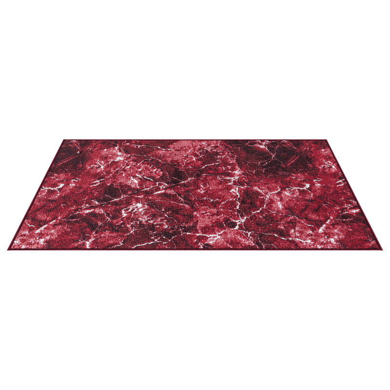 Marble Pattern Rug Berber Indoor / Outdoor, Rectangle 60 x 100 cm