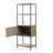 3-Shelf Bookcase With Storage