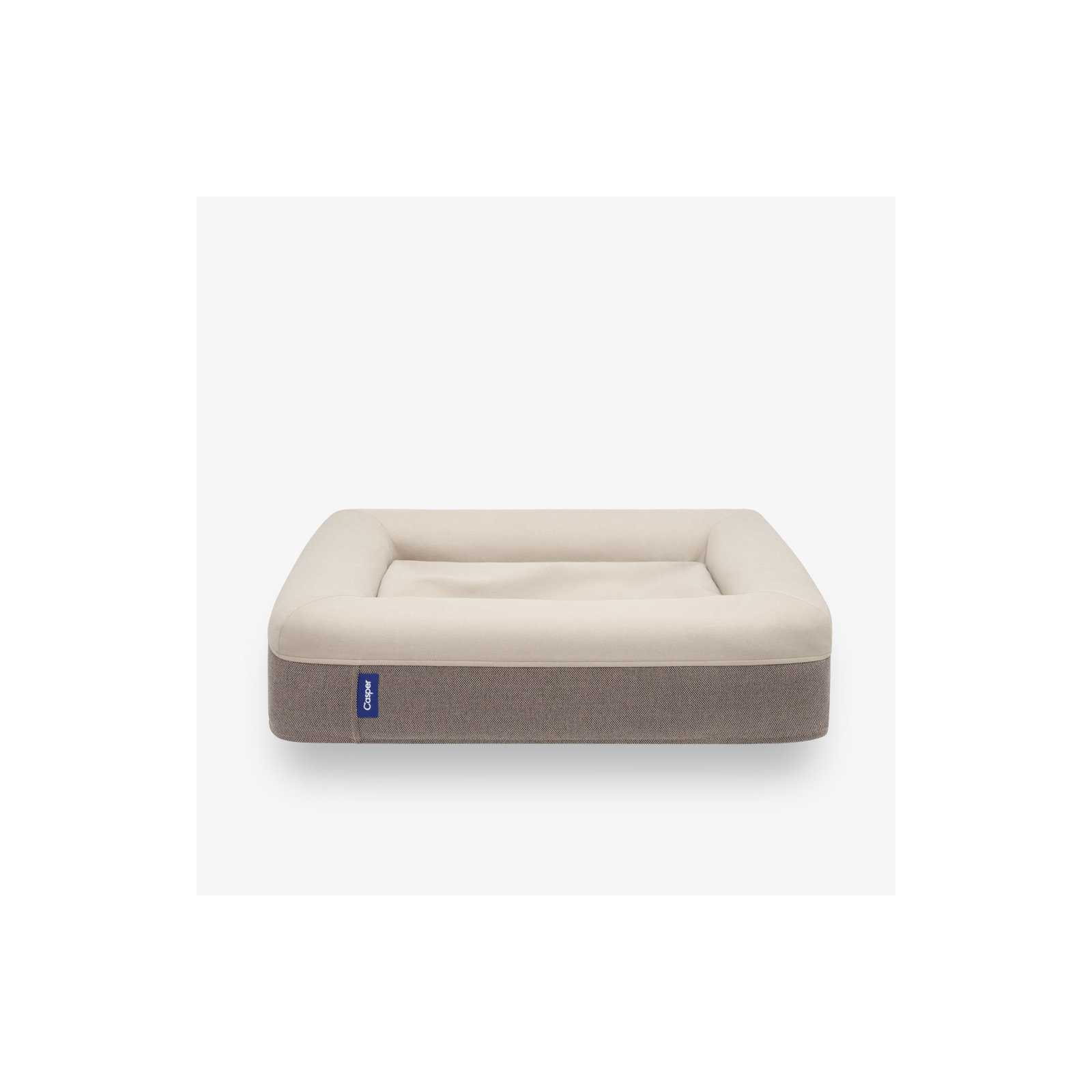 The Casper Dog Bed, Large (45" W x 35" D x 7"H), Sand