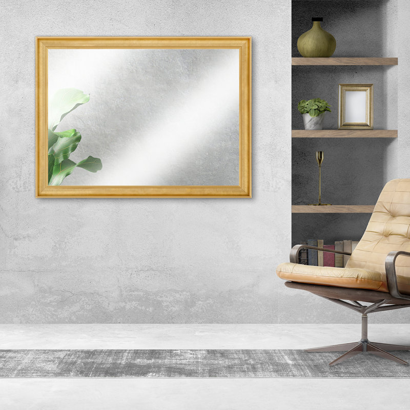 Miroir Eleganza, Or doré, 47,5 po x 35,5 po
