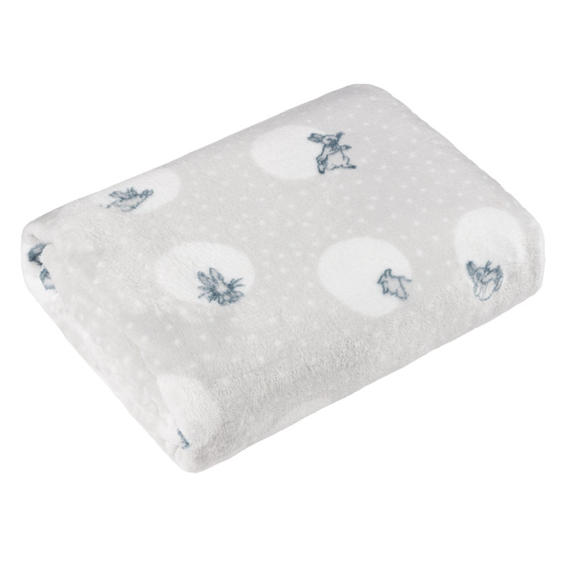 Peter Rabbit TM Spot Me Throw Blanket