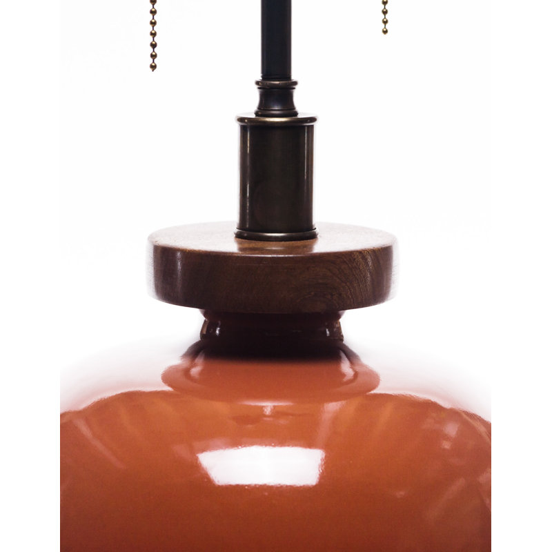 Dashiell Porcelain Table Lamp, Living Coral