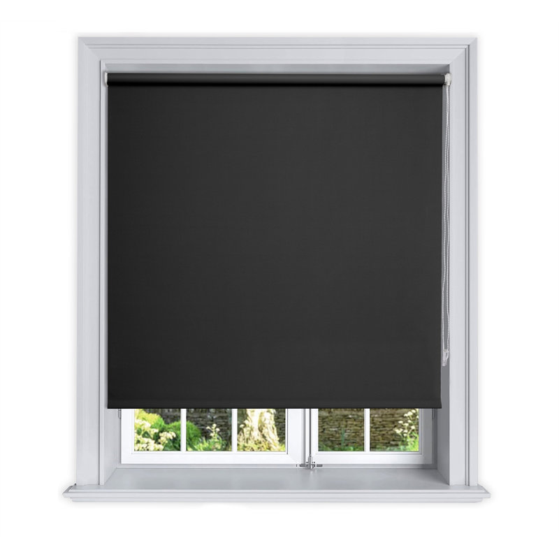 Roller Shade, 60cm W x 160cm L, Black