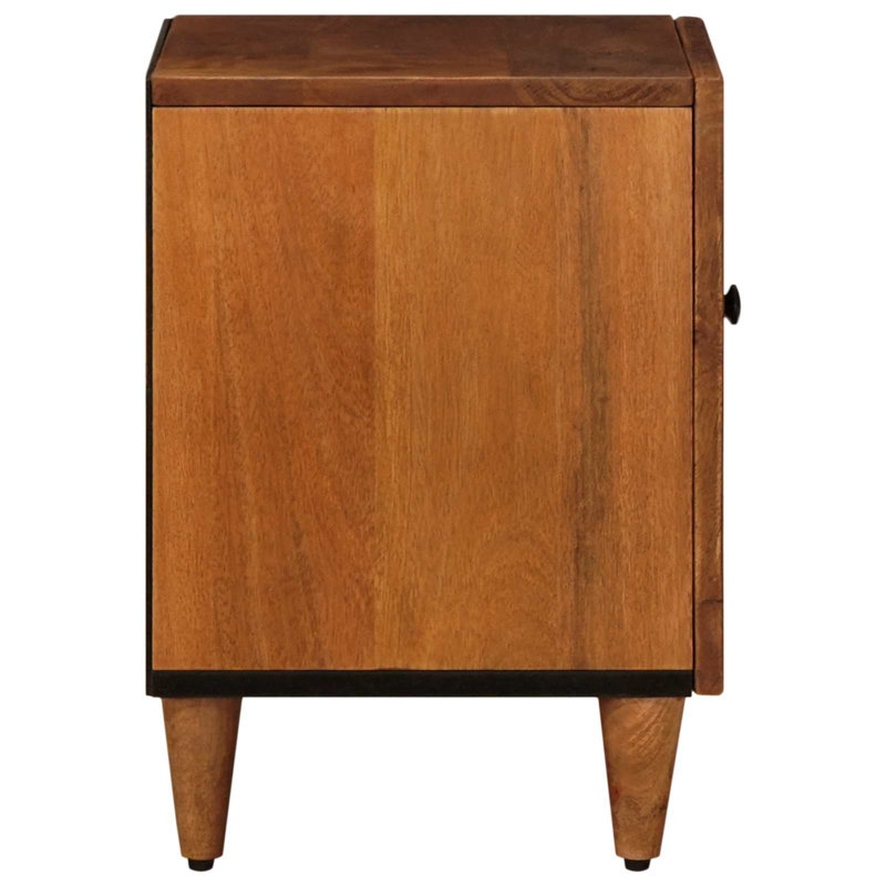 40cm W Solid Wood Bedside Table
