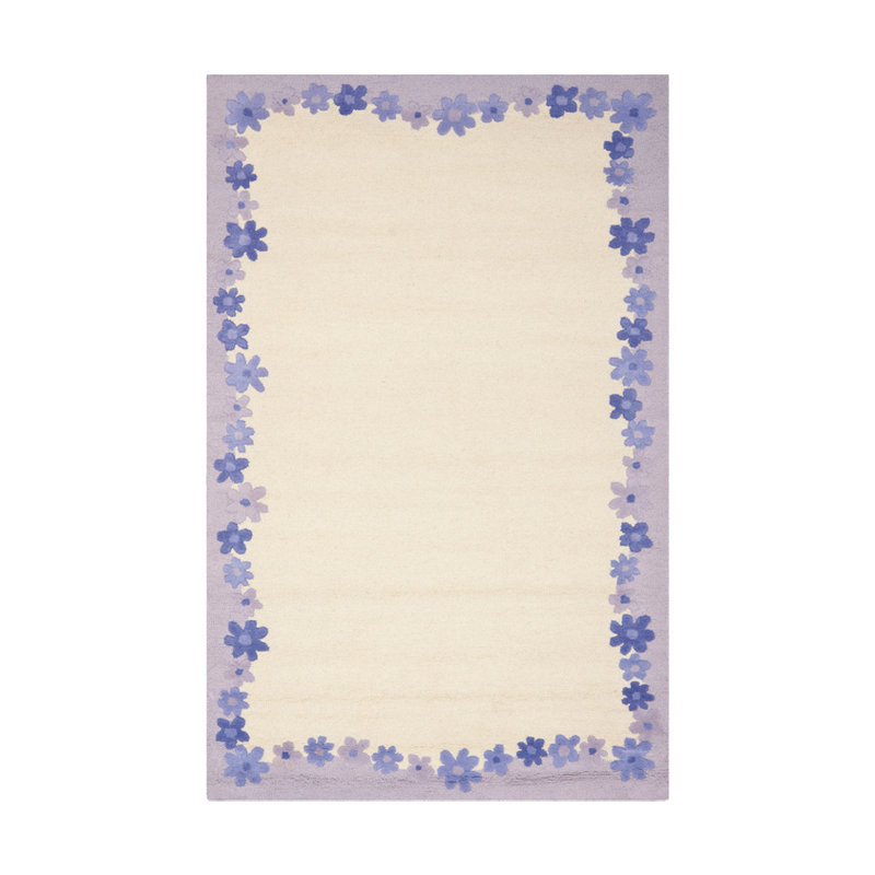 Claro Hand Tufted 80% Wool And 20% Cotton Rug, Rectangle 2' x 3'