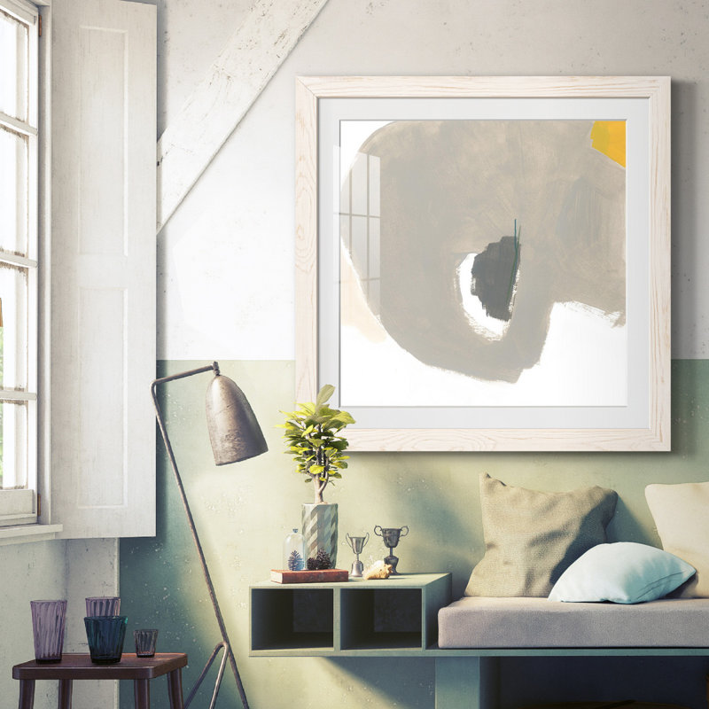 Impression encadrée Tilt VI-Premium - prête à être accrochée, Cadre blanc, H 17 po x l 17 po x P 1,5 po
