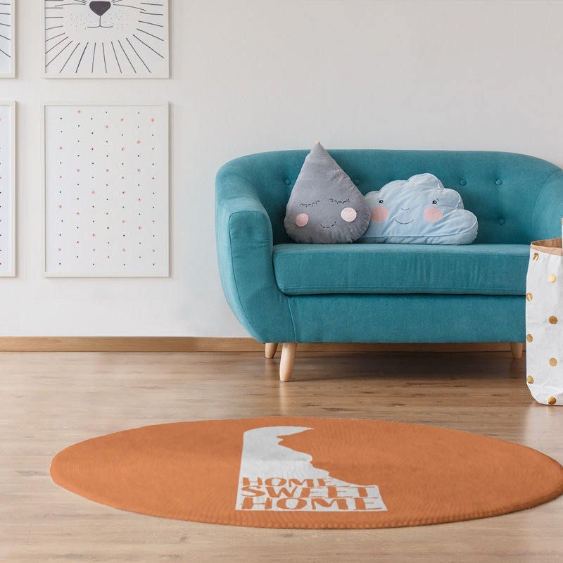 Tapis de poly-chenille en polyester home delaware
