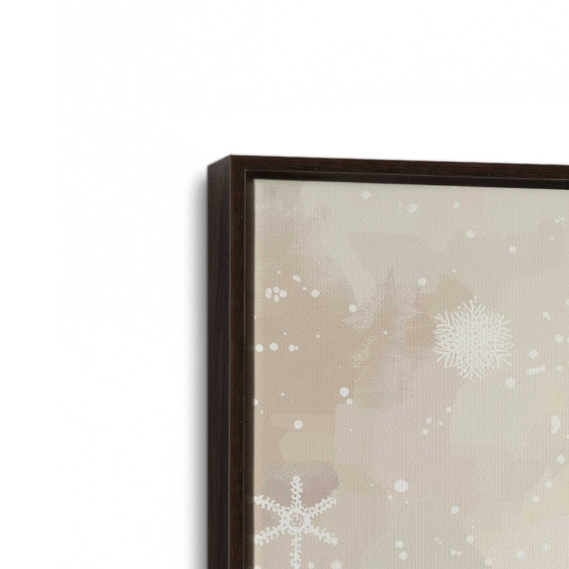 Impression sur toile Jolly Glow, H 8,75 po x l 12,75 po, Érable américain