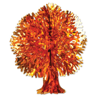 Arbre d'automne métallique - 13 po - paquet de 12